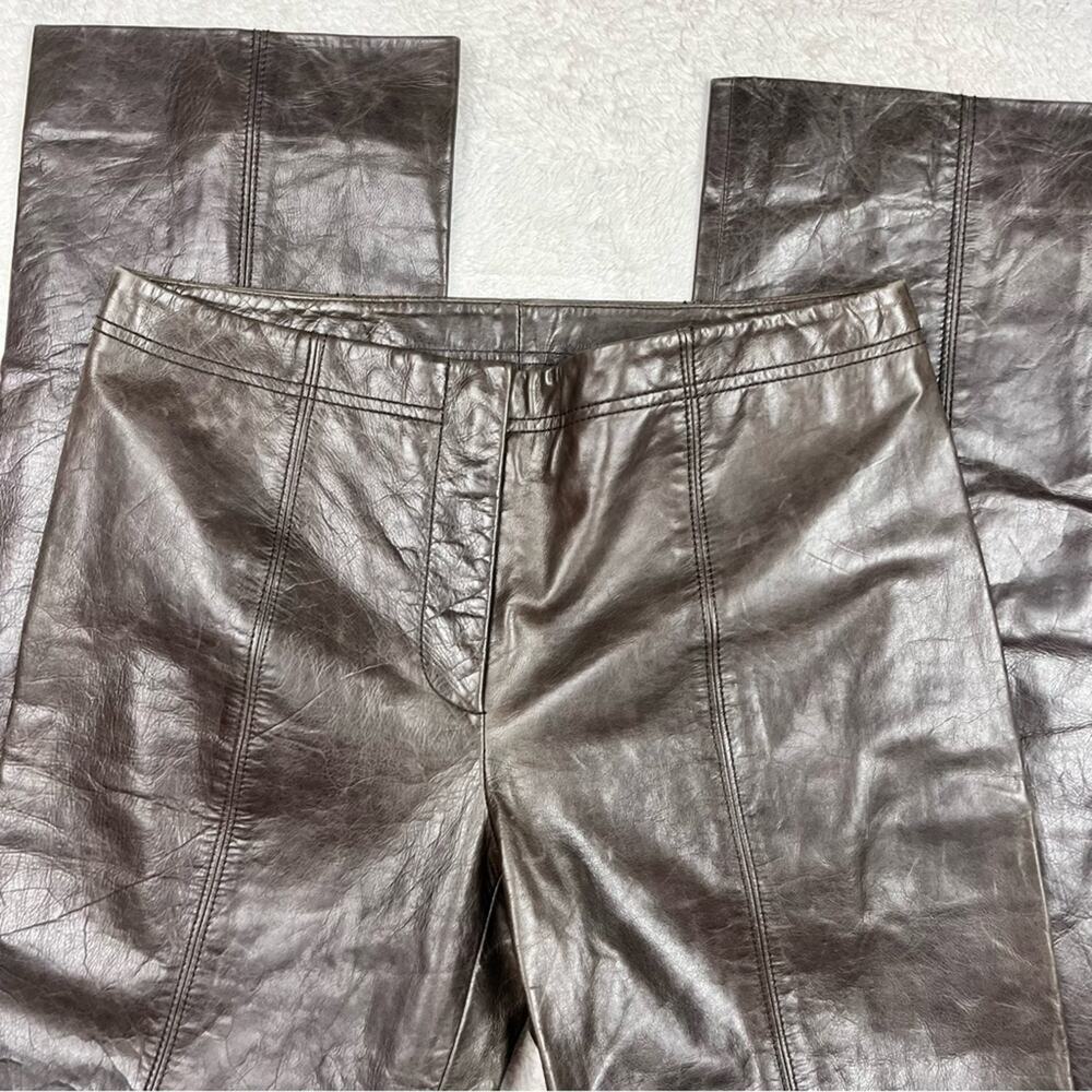 DKNY Y2K genuine leather pants - Picture 10 of 10